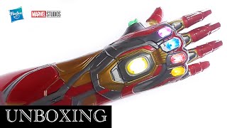 [ENG/CHT SUB] Hasbro Marvel Legends Series Iron Man Nano Gauntlet Avengers: Endgame【Meal6 Unboxing】