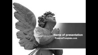 Angel PowerPoint Template by PoweredTemplate.com