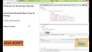 STRINGS SINGLE DOUBLE QUOTES IN JAVASCRIPT DEMO
