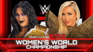 WWE 2K24 | Rhea Ripley VS Charlotte Flair - Women's World Championship | Raw