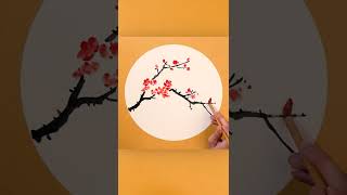 Chinese Painting_ plum blossom