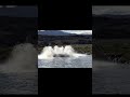 Sinking and destroying a Ford F-350 Power Stroke V8 Turbo Diesel Truck at  river crossing on Iceland