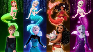 Elsa Let It Go - Anna do you want to build a snowman -  Into the Unknown - Moana how far i'll go wow