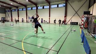 20250111 Badminton Courtry Tournoi Série 2 (D8/D9) Finale David/John Set2