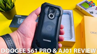 Doogee S61 Pro \u0026 AJ01 Review TRANSPARENT RUGGED PHONE!