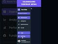 Create a Dashboard Sidebar Menu Using HTML CSS & Javascript