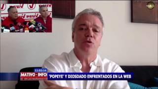 'Popeye' y Diosdado Cabello enfrentados en la web