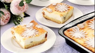 Краковский Сырник🌷 Очень вкусный творожный пирог☕