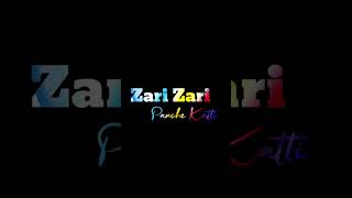 Zari Zari Song | Zari Zari Panche Katti Song | #Trending song #Shorts #viralvideo