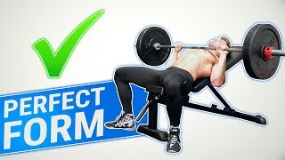 How To: Incline Barbell Bench Press | 3 GOLDEN RULES! (MADE BETTER!)