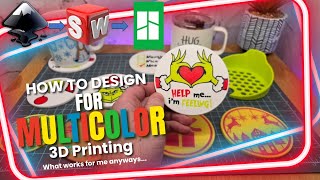 How To Convert Images for 3D Printing | Full Workflow with Inkscape, Solidworks & Bambu Studio