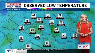 FIRST ALERT WEATHER DAY: Cold front brings showers and thunderstorms Thursday