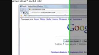How to close an Internet Explorer window Using Javascript - better quality