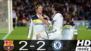 Chelsea vs Barcelona 2-2, semi final2012 - All Goals and Highlights