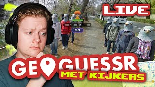 LIVE🔴GeoGuessr Met KIJKERS - Bijna 750 Subs!