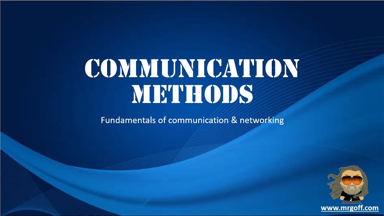 A Level Computer Science: Communication Methods - YouTube