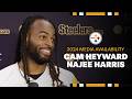 Cam Heyward, Najee Harris Media Availability (Nov. 7) | Pittsburgh Steelers