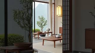 静谧居所：探索宋式美学别墅 | 宁静生活 English：Tranquil Haven: Exploring a Song Dynasty Inspired Villa | Serene Living