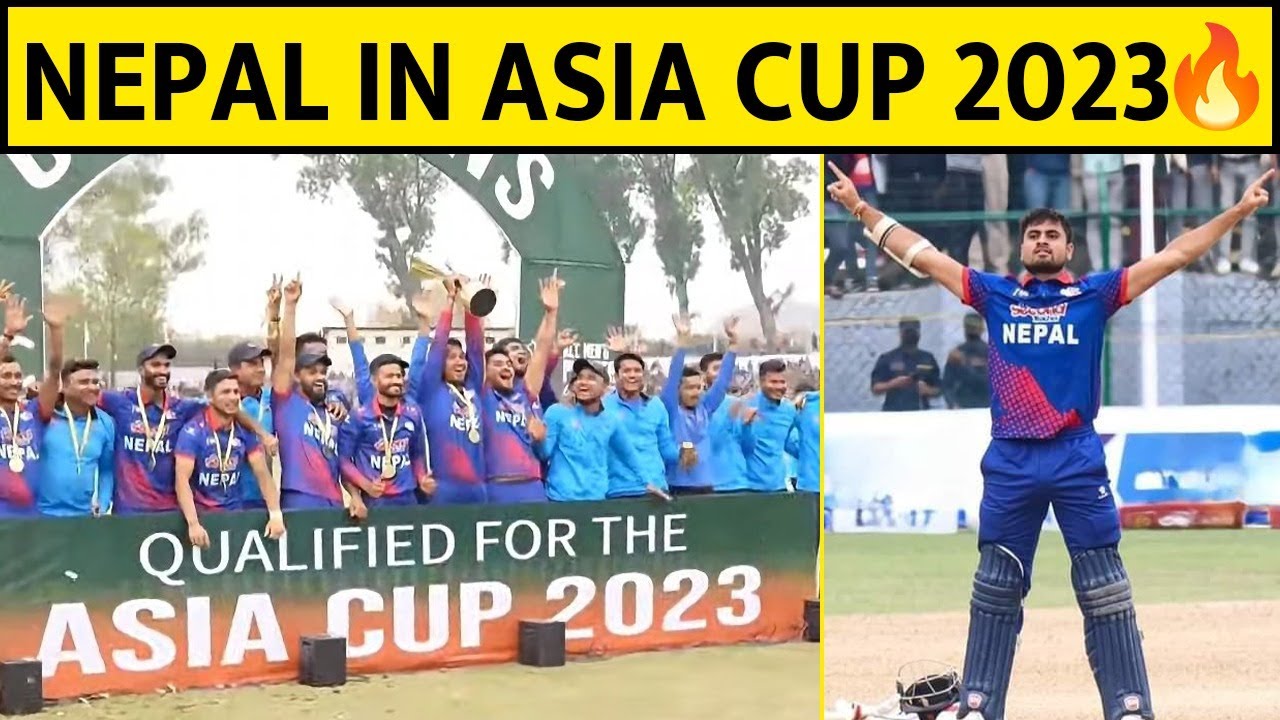 🔴NEPAL CREATES HISTORY IN ASIA CUP 2023, DEFEATED UAE BY 7 WICKET IN ...