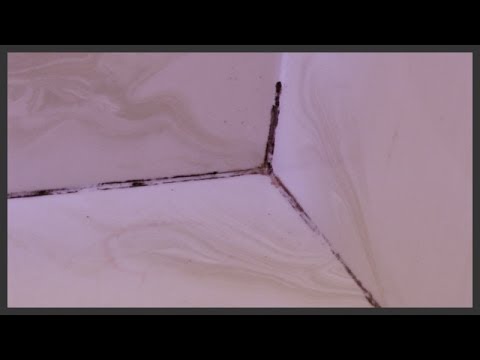 Remove & replace moldy shower caulk Remove & replace moldy shower caulk