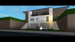 Lets Build Bloxburg Modern House 2 Part 2