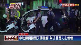 疑尋仇未成對空鳴槍 北市暗夜槍響警追查－民視新聞