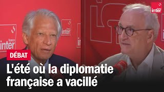 Villepin x Védrine : Gabon, Niger, Ukraine, l'été où la diplomatie française a vacillé