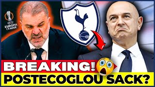 ⛔🤯 BREAKING! ANGE POSTECOGLOU SACK SEALED! TENSE ATMOSPHERE AFTER EUROPA LEAGUE LOSS! TOTTENHAM NEWS