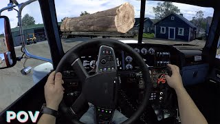 GIANT Tree Transport Across America | ATS | Fanatec DD+