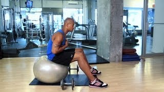 How to Do Stability Ball Exercises | Gym Workout