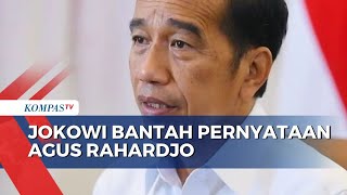 Jokowi Bantah Pernyataan Agus Rahardjo: Tak Pernah Intervensi KPK