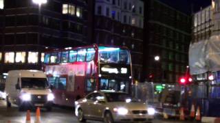 (HD) London Buses on Routes 507 \u0026 211 at Victoria Station