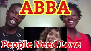 ABBA | People Need Love | REACTION VIDEO