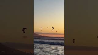 Extreme kitesurfing until sunset in South Africa ⚡️🚀