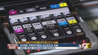 Consumer Reports: Some printers guzzle ink