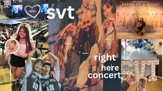 SEVENTEEN RIGHT HERE concert week vlog I San Antonio day 1\u00262 🩵🩷