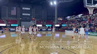 Highlights from Class C boys semifinal action as Manhattan Christian, Big Sandy advance