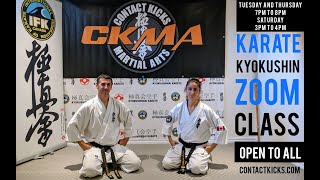 Kyokushin Karate Class - October 24, 2020