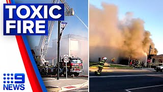 Toxic smoke warning from Wallaroo chemist causes business shutdowns | 9 News Australia