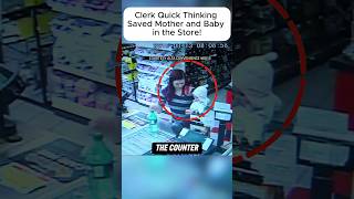 Clerk's QUICK THINKING Saves Mother and Baby in the Store!