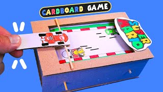 Super Mario Cardboard Game: Build Your Own Adventure!  No electronic components required! Mario kart