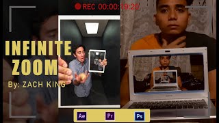 How to create SUPER EASY Infinite Zoom- After Effects (Limitless)