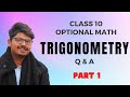 Class 10, Optional Math Question Solution Part1