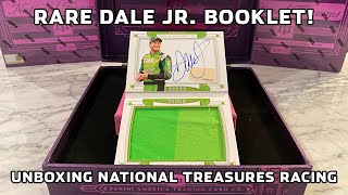 Huge Dale Jr. Fire Suit Patch! Unboxing 2020 Panini National Treasures Racing NASCAR Cards