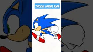 Sonic Running Animation (Flipaclip \u0026 Ibis paint animation)