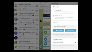 របៀបបិទ Forward ក្នុង Group Telegram