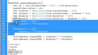 ▶ 3 HTML5 Custom Video Controls JavaScript Time Programming Tutorial YouTube 360p