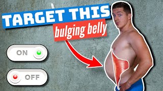 Turn ON this muscle to get rid of the bulging belly forever!