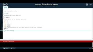 Processing #5 Bouncing balls part 1