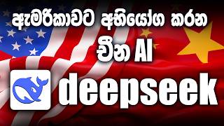 Deepseek ai | DeepSeek Explained in Sinhala | Chat GPT එකට bye කියන්න කාලෙ හරි